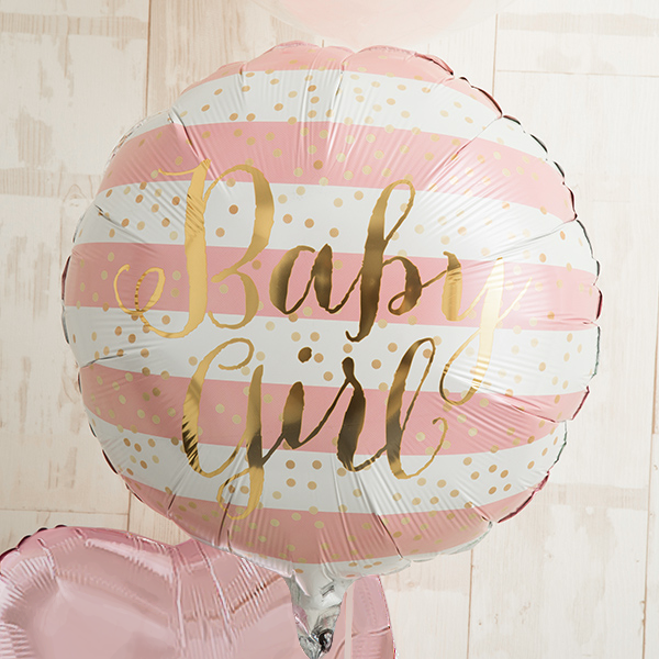 明るいピンクでWelcome Baby Girl[3]
