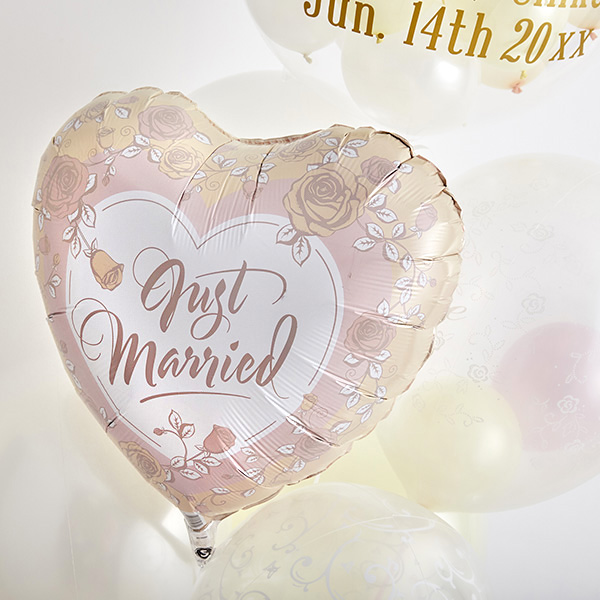 2人の門出を丁寧に祝うrose Wedding 用途で選ぶ バルーン電報 結婚式 公式 銀座のバルーンキッチン 電報や誕生日にはバルーンギフト