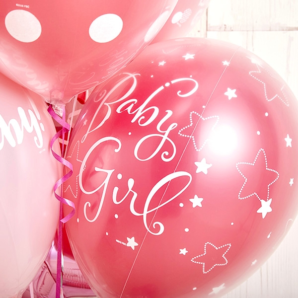 女の子ベビーに！Pink Dot Baby Shower[6]