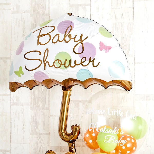 キュートなテディベアーがひょっこり顔を出すBaby Shower[4]