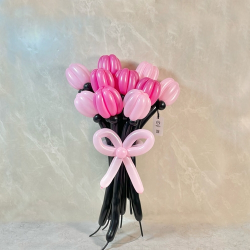 black×pink balloon bouquet(M)[1]