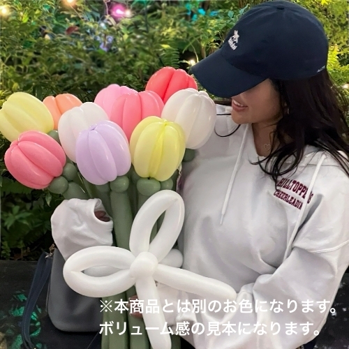 white×gold balloon bouquet(M)[5]
